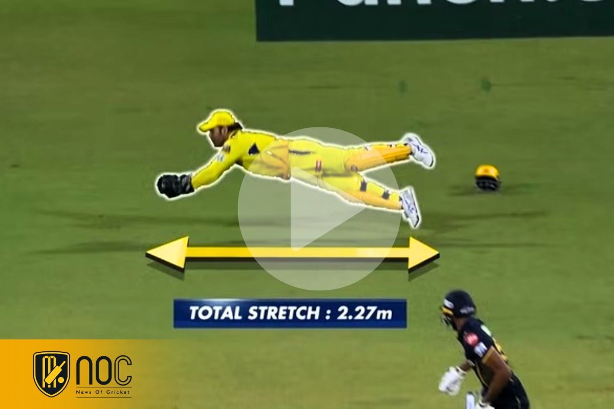 Dhoni Catch video vs GT IPL 2024