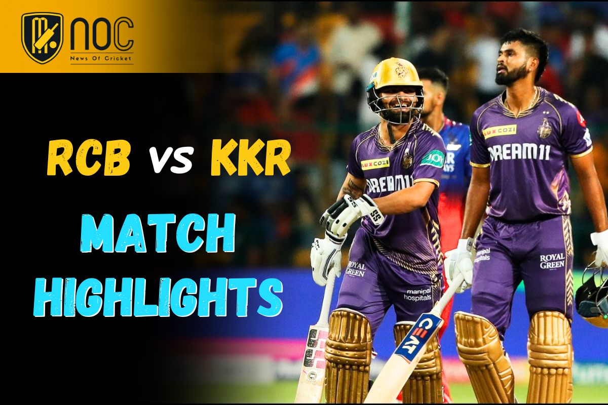 RCB vs KKR Highlights IPL 2024