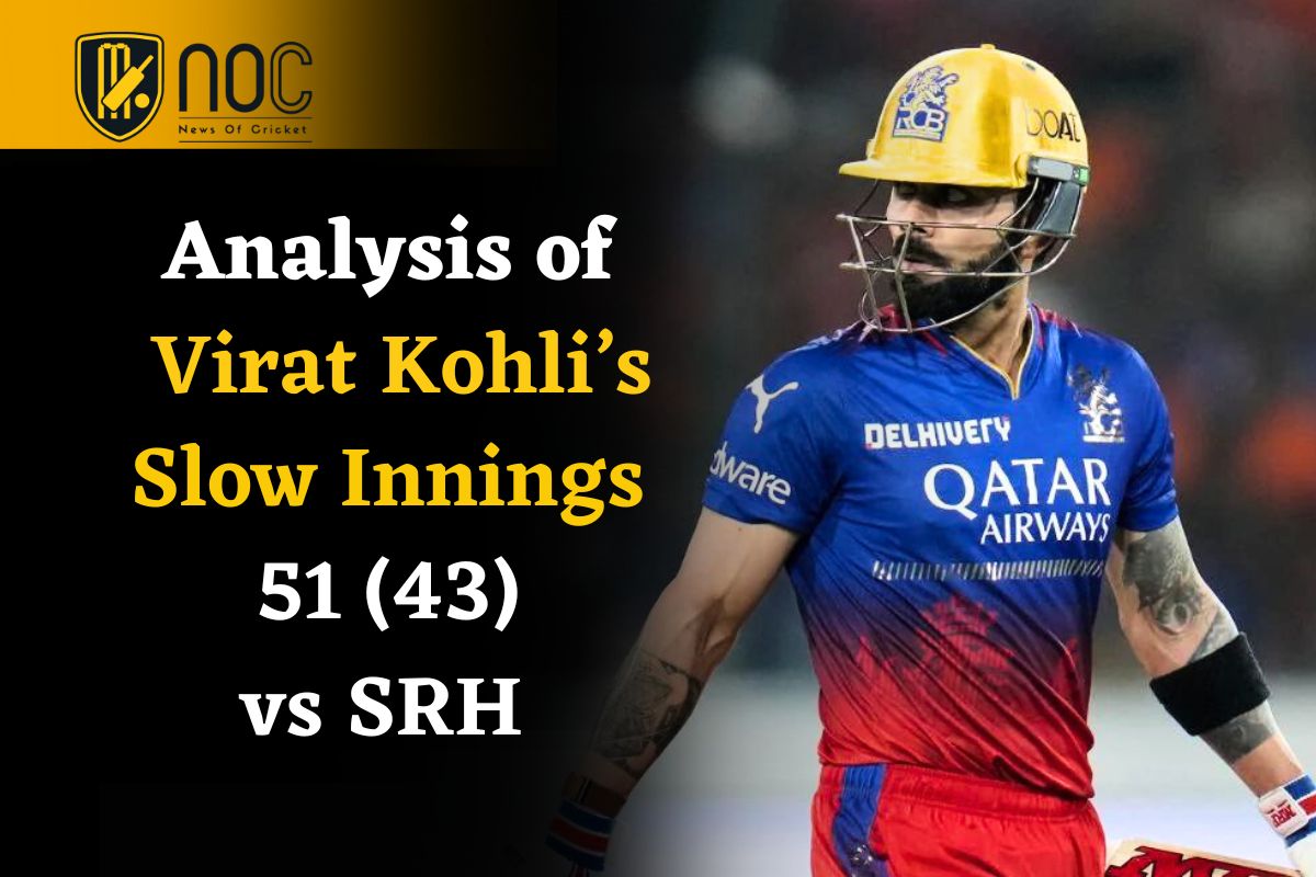 Virat Kohli Slow Innings vs SRH